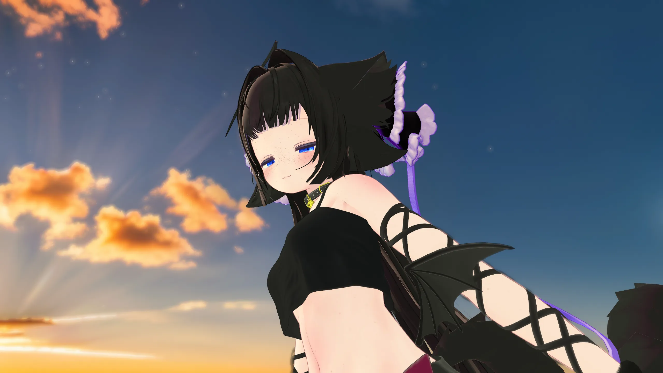 sun-kissed